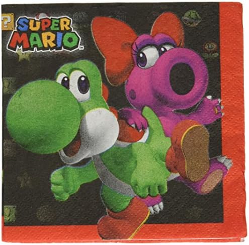 Super Mario Brothers ™ İçecek Peçeteleri, Parti İyiliği