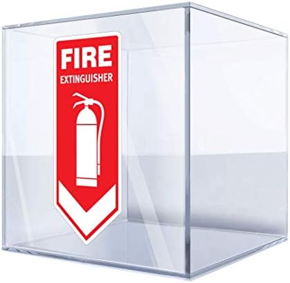 Etiketler Çıkartma Yangın Alarmı Acil Durum İşaretleri Yangın Söndürücü 10 X 4,3