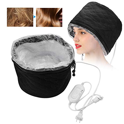 Saç Güzellik Aracı PU Ev Elektrikli Sıcak Yağ Tedavisi Şapka Saç Tedaviler Şapka Sıcaklık Kontrol Absorbe Besin