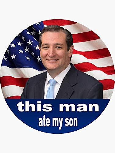Ted Cruz Oğlumu Yedi-Çıkartma Grafiği-Otomobiller için Politik Komik Tampon Çıkartması Windows Kamyonlar