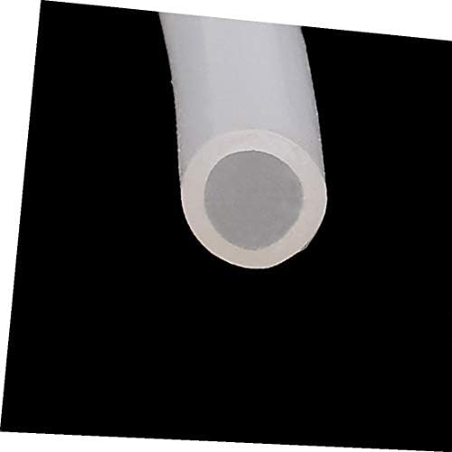 X-DREE 4mm x 6mm ısıya dayanıklı Saydam Silikon Tüp Su Hava Pompası Hortumu 2 M Uzunluk (4mm x 6mm Tubo de silicona translúcido
