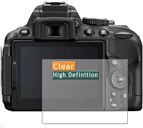 Vaxson 3-Pack Ekran Koruyucu, Nikon dijital SLR kamera ile uyumlu D5300 TPU Film Koruyucular Sticker [Değil Temperli Cam ]