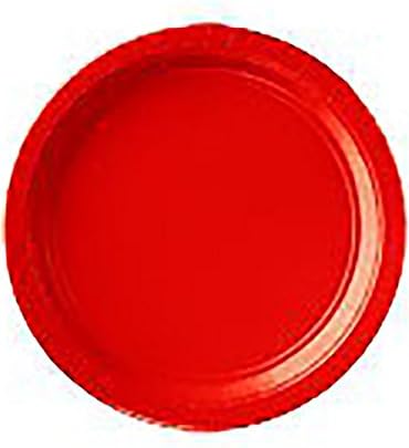 Amscan Uluslararası 22.8 cm Plaka S/c (elma Kırmızısı)