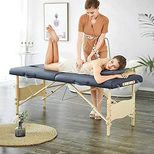 Xin Yan Masaj Masası masaj yatağı spa Yatağı 72.4” Uzun 28” Geniş Taşınabilir Masaj W/Taşıma Çantası Masa Yüksekliği Ayarlanabilir