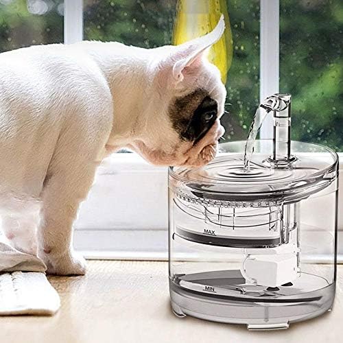 XHYLQG Pet su sebili Akıllı Sessiz Köpek Kediler Otomatik içme çeşmesi Su Filtresi Akıllı Sensör Kediler Köpek Besleyici Kase