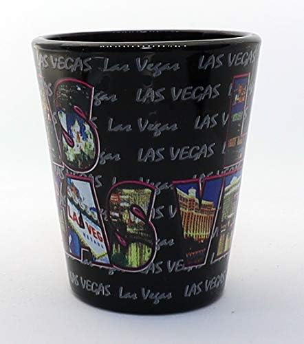 Las Vegas Nevada XL Mektupları Çok Yönlü Atış Camı ctm