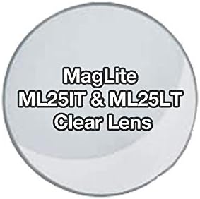 ML25IT ve ML25LT MagLite Fenerleri için MagLite Yedek Şeffaf Cam Lens