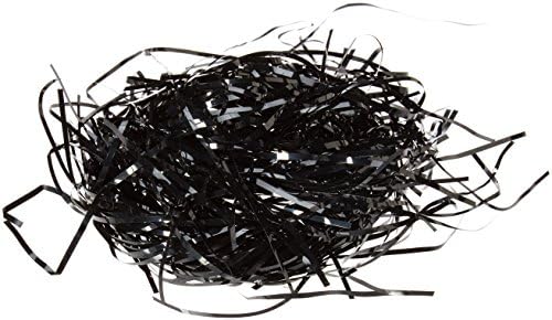 Siyah Parıldayan Metalik Plastik Teller
