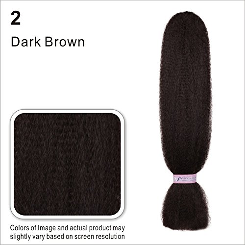 Vivica Bir Tilki Saç Koleksiyonu HKBK16L-V insan saçı Afro Kıvırmak Sapıkça Toplu Uzatma, FS1B / 350, 5,8 Ons