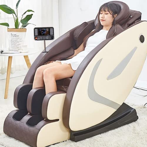 FGC wqm-sıfır yerçekimi masaj koltuğu, masaj koltukları tam vücut ve recliner, SL parça masaj koltuğu tam vücut (Kahverengi)