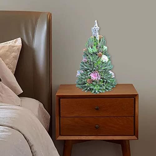 Homyl 2X Yapay Etli Noel Ağacı Reçine El Sanatları Noel Sezon Dekor için