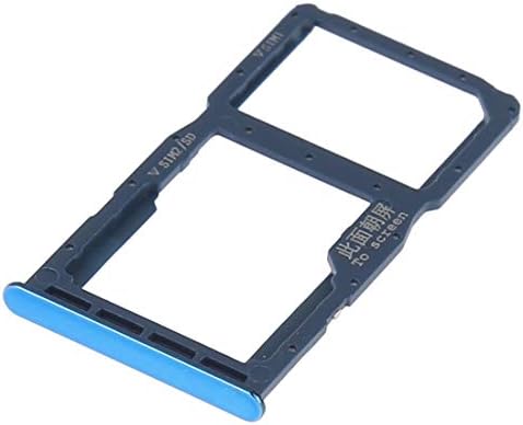 AFANG Kart Soketi SIM Kart Tepsisi + SIM Kart Tepsisi/Huawei P30 Lite için Micro SD Kart(Gri) (Renk: Mavi)
