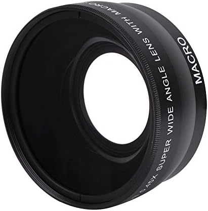 YUANJS Kamera Makro Lens, Evrensel 0. 45x55mm Metal Geniş Açı Makro Dönüşüm Lens DSLR SLR Kameralar için