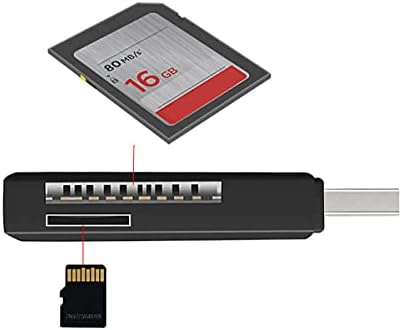 SDXC, SDHC, SD, TF, MMC, RS-MMC, Mikro SDXC, Mikro SD, Mikro SDHC Kart ve UHS-I Kartlar için 2'si 1 arada USB 3.0 Hafıza Kartı