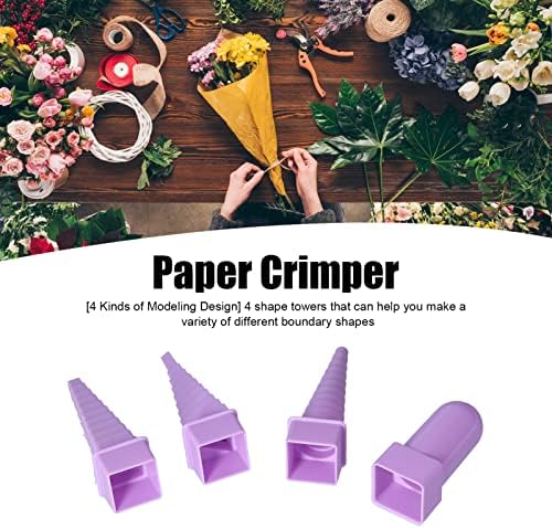 Zerodis Kağıt Quilling Araçları, Yapma Diken Küpe Kağıt Crimper Aracı Papercraft Malzemeleri için