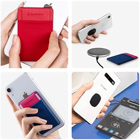 Sinjimoru Çıkarılabilir Cep Telefonu Cüzdan ile Flap, Kablosuz Şarj Uyumlu Cep Telefonu kart tutucu için Arka Telefon, Sinji