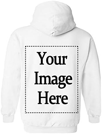 Kişiye Özel Hoodie Sweatshirt Kişiye Özel Gömlek - 2 Yan Tasarım - Erkek Hoodie