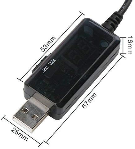 DROK USB 5 V için 9 V 12 V ve 6-30 V için 7-32 V Boost Dönüştürücü Paket