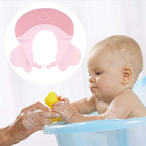 TOYANDONA bebek duş başlığı Banyo Şapka Yürümeye Başlayan Emniyet Şampuan Kap Duş Visor Koruma Banyo Kap Yürümeye Başlayan