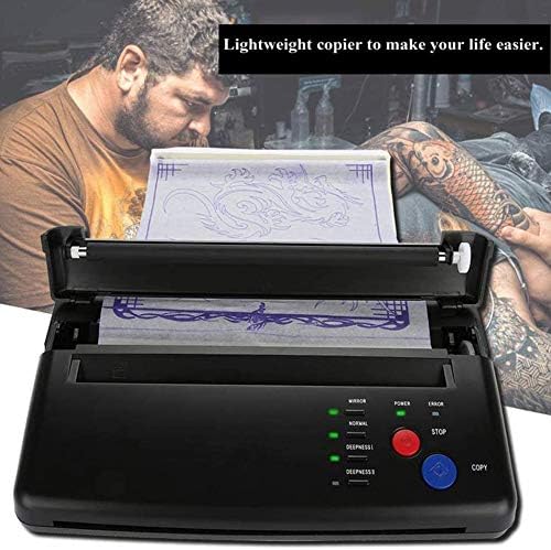 CuıXıangUK profesyonel dövme Transferi şablon makinesi, Termal Fotokopi yazıcı hızlı baskı dilsiz hızlı ısı dağılımı, Adam