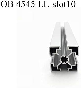 YÜKSEK ERKEKLER Dayanıklı Endüstriyel Alüminyum Profil OB 4545LL-slot 10 / 4545L-Slot 10/4590-slot10 / 50100 ışık-slot10 /