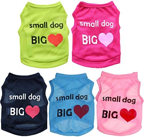 DERUİLA Küçük Köpek Gömlek Kız Köpek Giysileri için Küçük Orta Pet Köpek Köpek ve Kedi Giyim