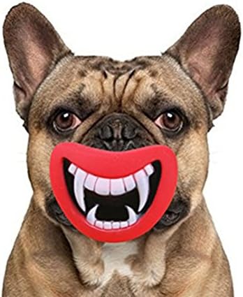 Yonger Komik Pet Köpek Dişleri Silikon Oyuncak Köpek Çiğnemek Ses Yenilik Köpekler Oyun Oyuncaklar