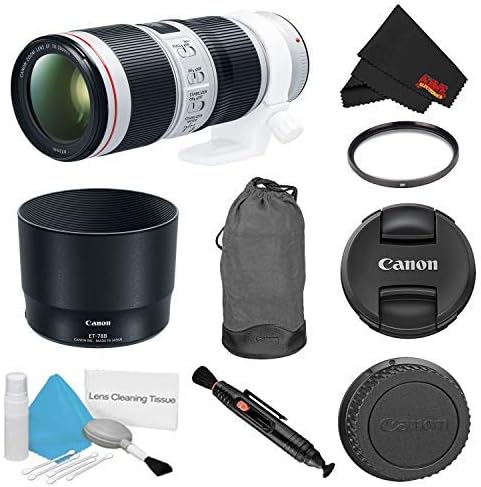 Canon EF 70 - 200mm f/4L ıs II USM Lens Paketi UV Filtreli (Uluslararası Model)