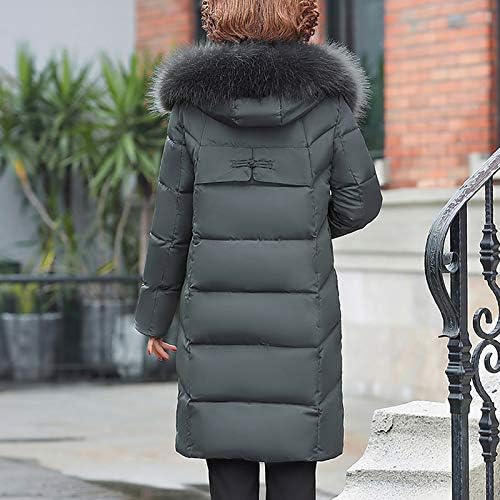 SoeHir kadın Kış artı Boyutu Orta Uzunlukta ince yastıklı ceket anne Pamuk Ceket