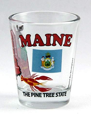 Maine Çam Ağacı Devlet All-American Koleksiyonu Shot Cam