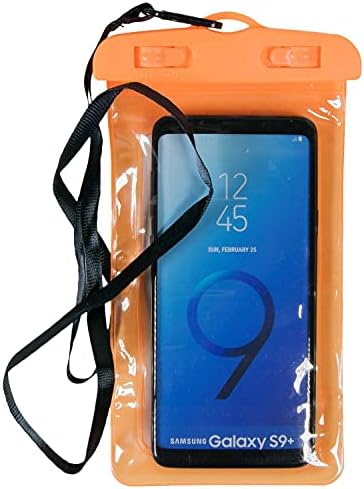 CoverON Evrensel Su Geçirmez Telefon Kılıfı, 2 Paket IPX8 Su Geçirmez Telefon Kılıfı ve Kayışlı Kuru Çanta-Samsung Galaxy S21/S21+
