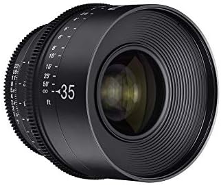 Rokinon Xeen XN35-C 35mm T1.5 Profesyonel Cine canon lensi EF (Siyah)