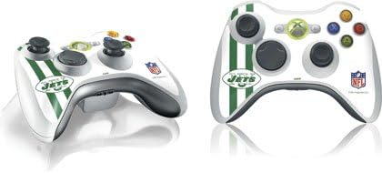 Skinit New York Jets Retro Logo Bayrak Vinil Cilt için 1 Microsoft Xbox 360 Kablosuz Denetleyici